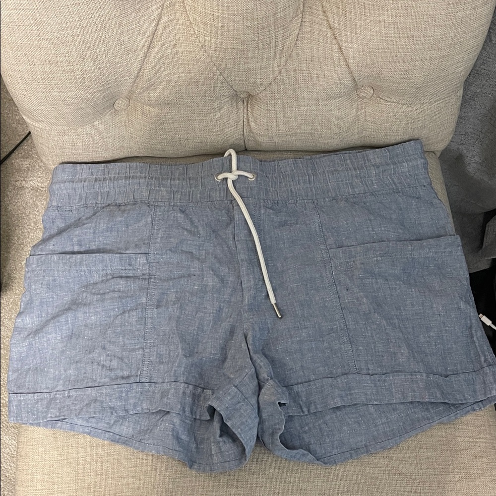 Athleta Light Blue Athletic Shorts